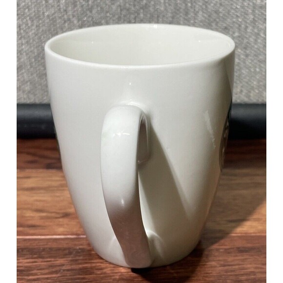 2007 Starbucks Coffee Mug Cup Classic Green & Black Mermaid Logo 10.2 oz - Picture 3 of 6